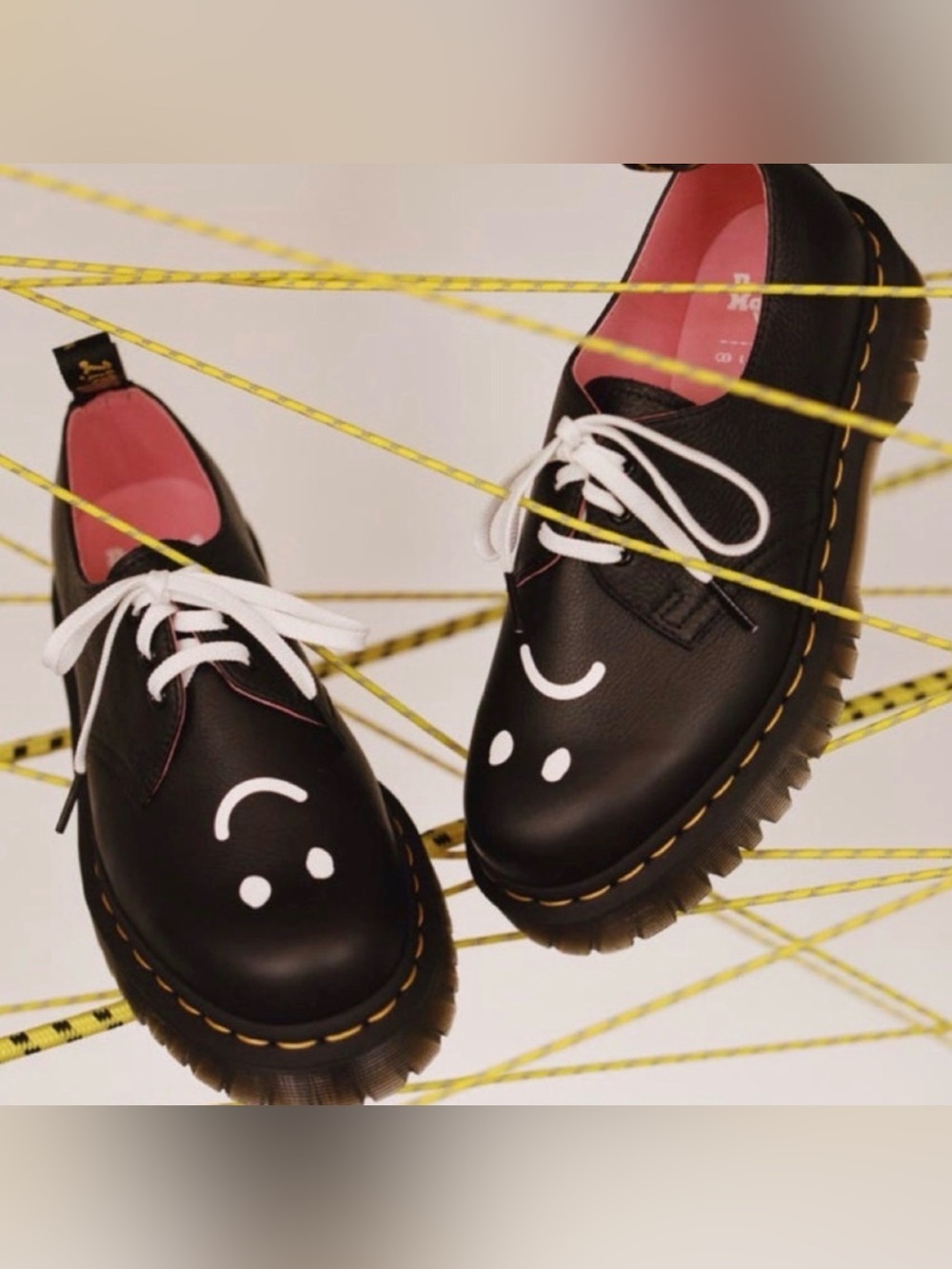 {Dr. Martens} x Lazy Oaf Bex 1461 platform derby size 7